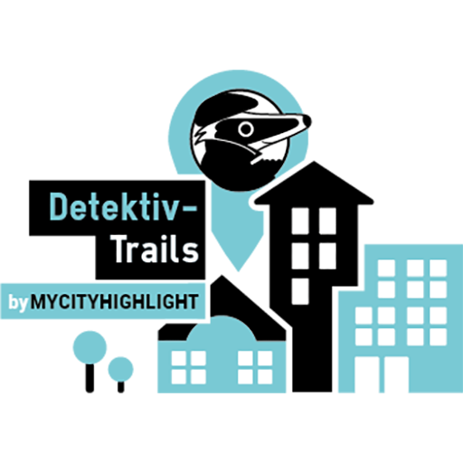 Logo Détective-Trails avec Détective Blaireau