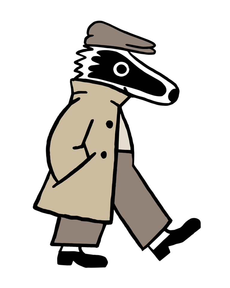 detektiv-dachs-schlendert