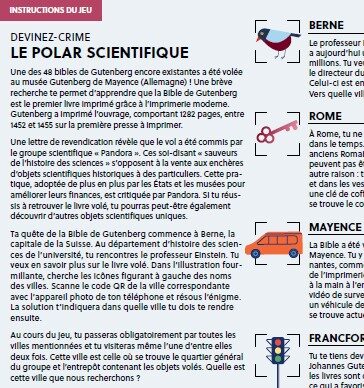 Polar Scientifique Boutique animer Gutenberg