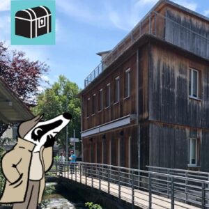 Erlebe die Detektiv-Trails mit Detektiv Dachs: Ein spannendes Rätselerlebnis für Jung und Alt. Du begibst dich auf eine Entdeckungstour durch Langenthal im Oberaargau. Der Trail führt dich durch die charmante Stadt mit ihren historischen Gebäuden und grünen Oasen. Unterwegs kommst du beim Tierpark vorbei, wo du verschiedene heimische Tiere beobachten kannst. Du kommst am alten Wasserrad bei der ehemaligen Sägerei, einem Stück lebendige Geschichte, vorbei. Auf deinem Weg entdeckst du zudem eine alte Mühle, die an die handwerkliche Vergangenheit Langenthals erinnert, und gelangst schliesslich zum schön gestalteten Wuhrplatz. Hier kannst du dich entspannen, das Plätschern der Langete geniessen und vielleicht schon das nächste Rätsel lösen. Der Detektiv-Trail Langenthal bietet eine spannende Kombination aus Rätsellösen, Geschichte und Naturerlebnis. Ideal, um die Stadt von ihrer vielfältigen Seite kennenzulernen. Perfekt für Familien, Kinder, Schulklassen, Grosseltern und alle, die gerne draussen unterwegs sind. Viel Vergnügen auf deinem Rätselabenteuer!