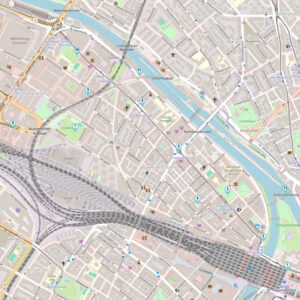 Auf der Karte sind die Standorte der einzelnen Rätsel des Detektiv.Trails Zürich West zu sehen.