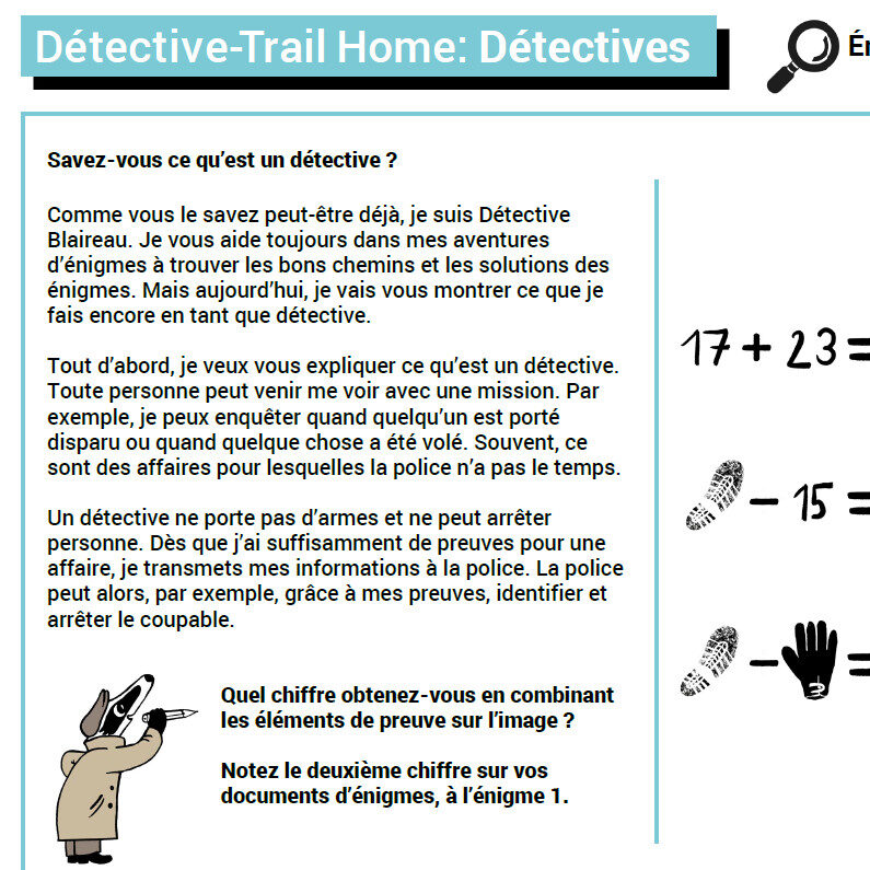 Detektiv-Trail Home Detektive Galeriebild 2_f Detektiv-Trail Home Detektive Galeriebild 2_f